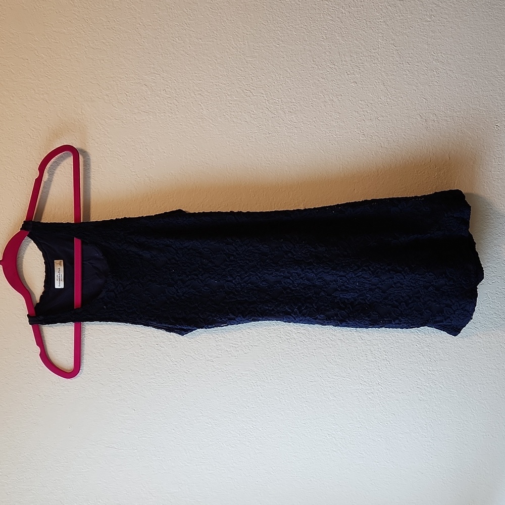 Abercrombie Navy Lace Dress
